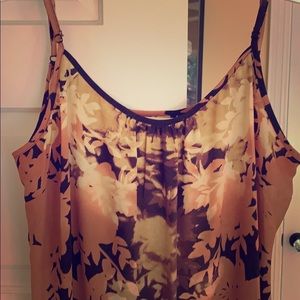CAbi Floral Tank Top